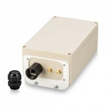 Гермобокс с кронштейном КРОКС KG-SMAx2 для антенны (с гермовводом RJ45) - разъем SMA