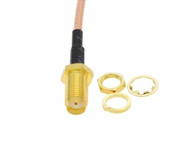 Кабель Пигтейл IPEX U.fl Female - SMA Female Радиочастотный кабель RG178 (SMA F to IPEX-1) 15 см Кабель Пигтейл IPEX U.fl Female - SMA Female Радиочастотный кабель RG178 (SMA F to IPEX-1) 15 см
