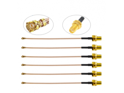 Кабель Пигтейл IPEX U.fl Female - SMA Female Радиочастотный кабель RG178 (SMA F to IPEX-1) 25 см Кабель Пигтейл IPEX U.fl Female - SMA Female Радиочастотный кабель RG178 (SMA F to IPEX-1) 25 см