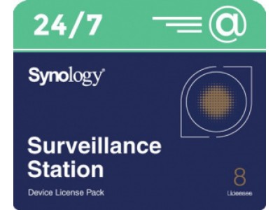 Лицензия Synology для 8 IP-камер (Device License Pack 8) Лицензия Synology для 8 IP-камер (Device License Pack 8)
