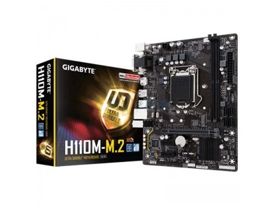 Материнская плата GIGABYTE H110 S1151 MATX GA-H110M-M.2 Материнская плата GIGABYTE H110 S1151 MATX GA-H110M-M.2